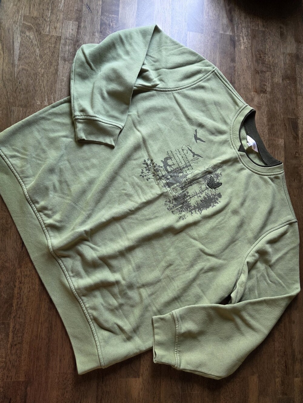 Northern Reflection Cottagecore Graphic Crewneck Sweatshirt - Picture 2 of 9